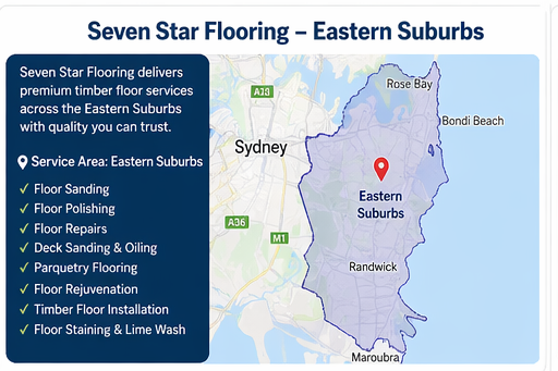 Eastern Suburbs Sydney flooring service area