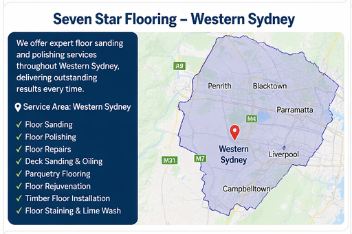 Western Sydney flooring service area